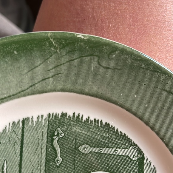 Vintage Colonial Homestead China by Royal Bread & Butter Plates - Picture 7 of 7